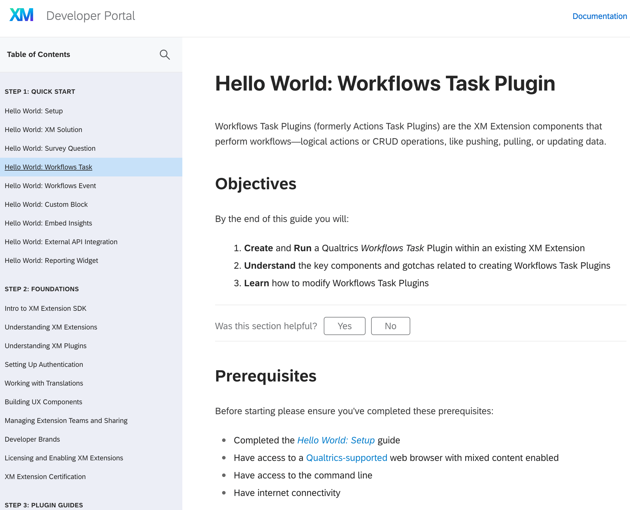 <b>Workflows Documentation</b> <br /> Contributor / Partial Responsibility